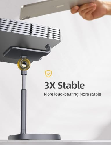 LISEN Cell Phone Stand Phone Holder for Desk, Gaming for Nintendo Switch - color: Gray