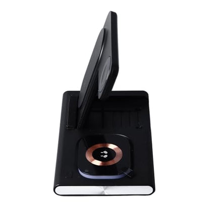 3 in 1 Wireless Charging Station 25W Fast Charger Stand for Smartphone Earbuds Smart Watch, Cell Phone Charging Station with Overcharge Protection, Lightweight Portable Multi (#1)