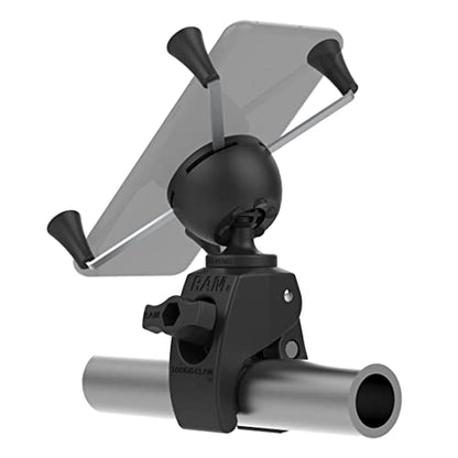 RAM MOUNTS X-Grip Large Phone Mount with Tough-Claw Clamp Base