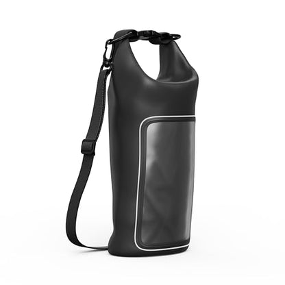 Drench 2L Waterproof Floating Phone Bag – IPX8 Dry Bag with Dual-Seal Protection, Touchscreen Window, Adjustable Strap & Roll-Top Closure – Waterproof Pouch for Boating, Kayaking & Beach Gear