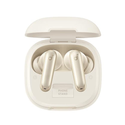 Soundcore P40i by Anker Noise Cancelling Earbuds with Adaptive ANC - color: Oat White