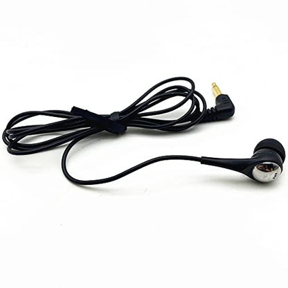Single Side Earphone in-Ear Mono Earbuds Disposable Headphone Low Cost Ear Buds for One Ear