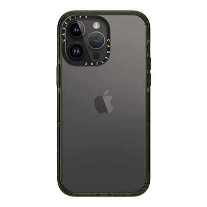 CASETiFY for iPhone 14 Pro Max Case - Impact Clear Black | Slim Fit | 8.2 ft. 4x Military Grade Drop Protection | Black - color: Clear Black, size: Iphone 14 Pro Max (6.7")