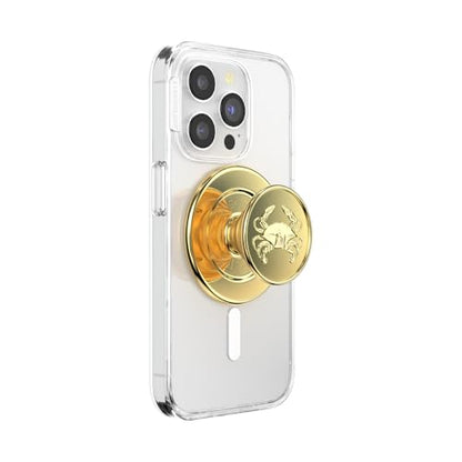 PopSockets Phone Grip for MagSafe, Magnetic Holder- Enamel Dungeness - color: Enamel Dungeness, style: MagSafe