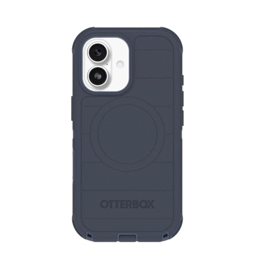 OtterBox iPhone 17 Defender Pro Series Case - Blue Sentiment - Tough, Rugged & Durable iPhone Case, Snaps on MagSafe | Tough, Rugged & Durable iPhone Case, Snaps on MagSafe, Multi-Layer, Impact Absorbing iPhone Case - color: Blue Sentiment, style: iPhone