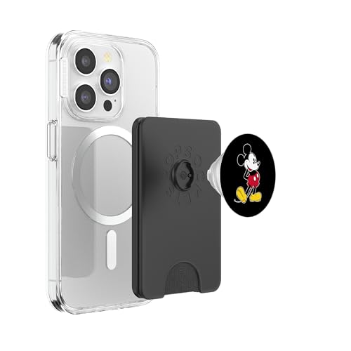 Disney Mickey Mouse Classic Pose PopSockets PopWallet for MagSafe - style: Magnetic PopWallet
