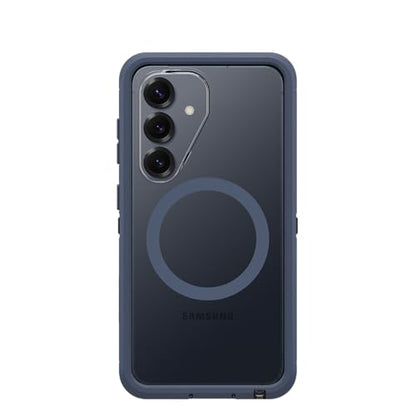 OtterBox Samsung Galaxy S26 Defender Series Pro XT Case - Baby Blue Clear, Tough, Rugged & Durable Samsung Galaxy Phone Case with Magnets - color: Baby Blue Clear, style: S26