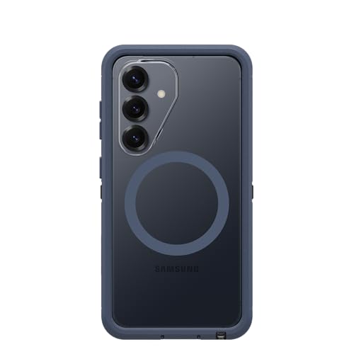 OtterBox Samsung Galaxy S26 Defender Series Pro XT Case - Baby Blue Clear, Tough, Rugged & Durable Samsung Galaxy Phone Case with Magnets - color: Baby Blue Clear, style: S26