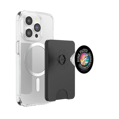 Pink Floyd WYWH50 Welcome to The Machine Handshake PopSockets PopWallet for MagSafe - style: Magnetic PopWallet
