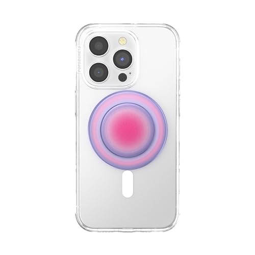 PopSockets Phone Grip for MagSafe, Magnetic Holder- Aura - color: Aura, style: MagSafe
