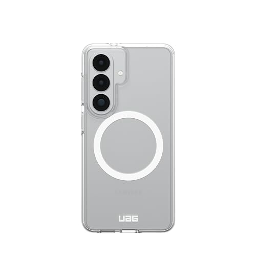 URBAN ARMOR GEAR UAG for Samsung Galaxy S26 Case 6.3" Scout Clear - Magnetic Charging Compatible Transparent Rugged Military Drop Tested Protective Cover, Ice/White - color: Scout Clear - Ice/White