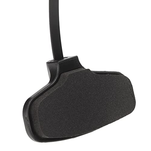 Corded Telephone Headset, Single Ear Phone Headset with Noise Cancellation Microphone, Headband and 330 Degree Rotatable Ear Plate for Customer Service, Multimedia