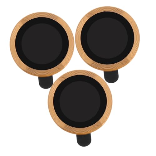 Angoily 3pcs Scratch Resistant Camera Lens Protector for Tempered High Transparency Easy Application Individual Lens Shield
