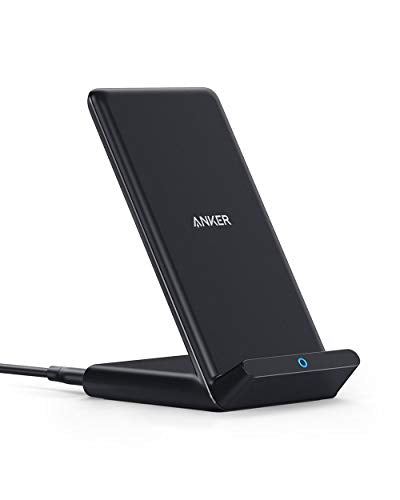 Anker 313 Qi-Certified 10W Max Wireless Charger Stand - color: Black, size: 1pack