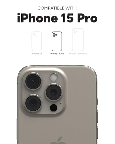 Mophie Juice Pack iPhone 15 Pro Battery Case - Legendary Power & Protection - Up to 50% Extra Battery, 6ft Drop Safety, Eco-Friendly Design, Black