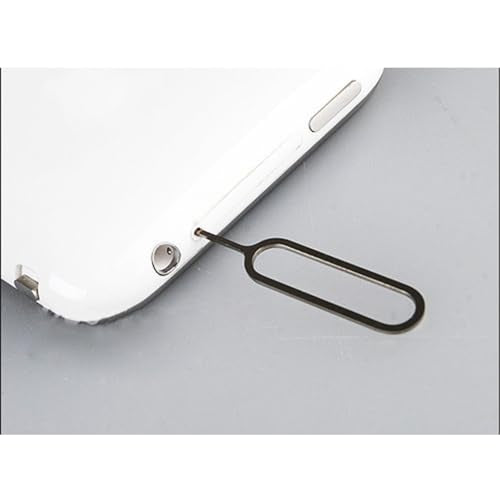 10 Pack Universal SIM Card Ejector Tool - Durable SIM Card Pin Removal & Tray Opener for All Smartphones | Easily Open/Remove/Eject SIM Card Trays