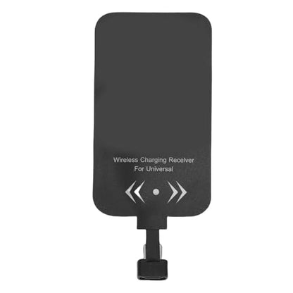 Wireless Charging Receiver, Ultra Thin USB C Wireless Charger Receiver Module, Works with All Charging Pads, Upgrade for and USB Type C Phones