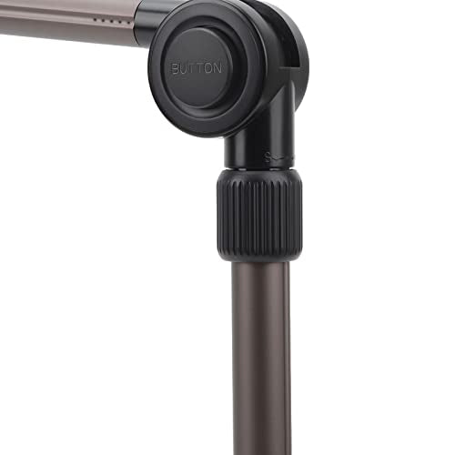 GOTOTOP Tablet Clamp Holder Aluminum Alloy Desk Mount Tablet Holder 360 Rotation 180 Tilt Fits 2.36 to 7.48 in Devices Up to 11 in for Desk Bedside Table Reading Video Calls