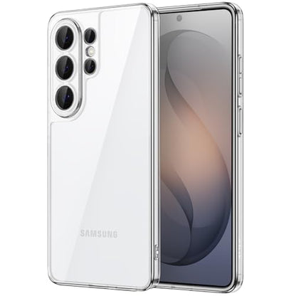 JETech Case for Samsung Galaxy S26 Ultra, Camera Lens Full Protection, Non-Yellowing Shockproof Bumper Phone Cover, Anti-Scratch Hard PC Back (Clear) - color: Clear, size: Galaxy S26 Ultra