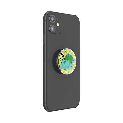PopSockets Adhesive Phone Grip, Holder- Enamel Bulbasaur - color: Bulbasaur Nap, style: Adhesive