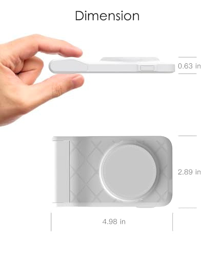 3 in 1 Charging Station for Multiple Devices,Travel Wireless Charging Station, Foldable Charger for iPhone 16/15/14/13/12/SE/11/X/8 Series,& Android Phone,& AirPods,& iWatch (Adapter Not Included)