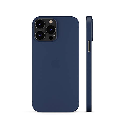 PEEL Super Thin Case for iPhone 13 Pro (Navy) | Sleek, Minimalist Design, Branding-Free, Ultra Slim, Protects & Showcases Your Device - color: Navy, size: iPhone 13 Pro
