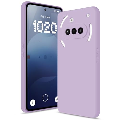 Silicone Case for Nothing Phone 3A, Purple - color: Purple, size: Nothing Phone 3A