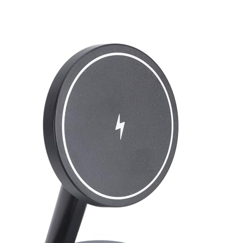 banapoy 2026 3 in 1 Charging Station for 16 15 14 13 12 Series, 360 Degree Rotating Magnetic Fast Charging Wireless Charger Stand Station with Indicator Light