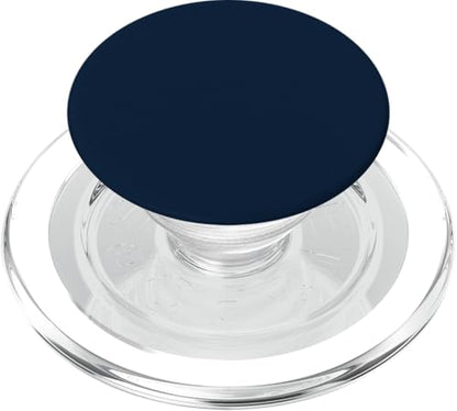 Navy Dark Blue PopSockets PopGrip for MagSafe - style: Magnetic PopGrip