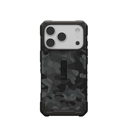URBAN ARMOR GEAR UAG Designed for iPhone 17 Pro Case Pathfinder SE - Compatible with MagSafe Military Grade Protective Cover, Midnight Camo - color: Pathfinder SE - Midnight Camo