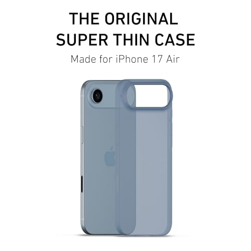PEEL Super Thin Case for iPhone 17 Air (Mist Blue) - color: Mist Blue, size: Super Thin
