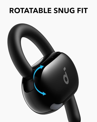 Soundcore V20i by Anker Open Ear Earbuds, Open Ear Headphones True Wireless - color: Black