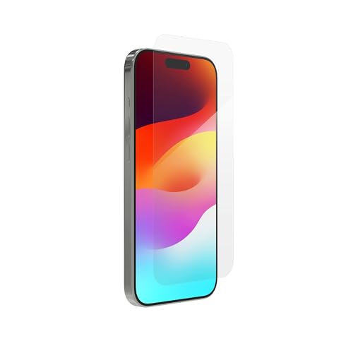 ZAGG XTR3 iPhone 15 Pro Screen Protector - Glass, Blue-Light Filtration, 10X Stronger, Edge-to-Edge Protection, Scratch & Smudge-Resistant Surface, InvisibleShield, Easy to Install - size: iPhone 15 Pro