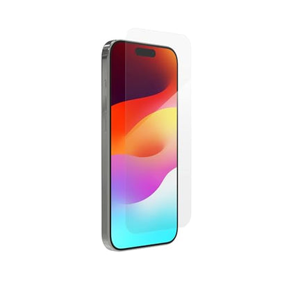 ZAGG XTR3 iPhone 15 Pro Screen Protector - Glass, Blue-Light Filtration, 10X Stronger, Edge-to-Edge Protection, Scratch & Smudge-Resistant Surface, InvisibleShield, Easy to Install - size: iPhone 15 Pro