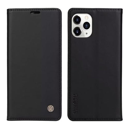 Caseurban Compatible with iPhone 11 Pro Wallet Case PU Leather Flip Folio Case with Card Holder Magnetic Closure Shockproof Protective Phone Cover Black - color: Black, size: iPhone 11 Pro