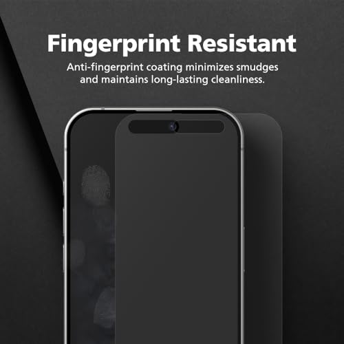 3-Pack Anti Glare Matte Screen Protector Compatible with iPhone 15, Break-Resistant PET EPU Film, Anti Fingerprint, Silky Touch, Dust Free & Easy Installation with Alignment Jig - size: iPhone 15