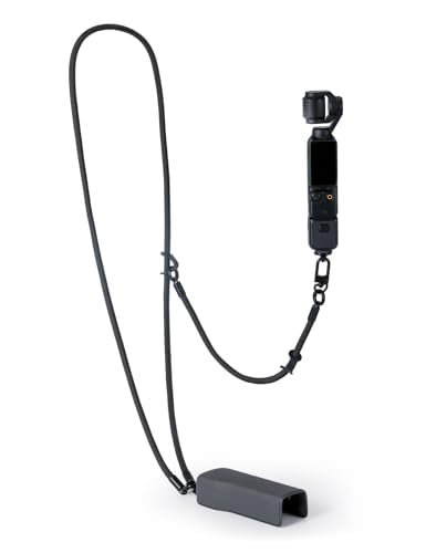 Pocket3 Lanyard,Phone Tether Tab 2,Crossbody & Wrist Strap,Lanyard for DJI Osmo Pocket 3, Phone Strap - color: Black-b