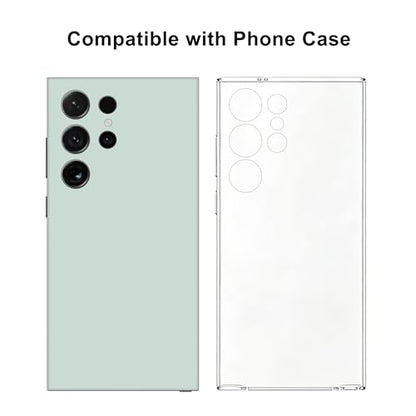 2 Pack Skin Wraps Compatible with Samsung Galaxy S24 Ultra (Turquoise) - color: Turquoise
