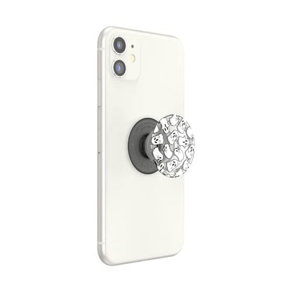 PopSockets Adhesive Phone Grip, Holder- Ghosted - color: Ghosted, style: Adhesive