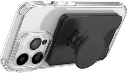 PopSockets Phone Wallet for MagSafe with Grip- Black - color: Black, style: MagSafe