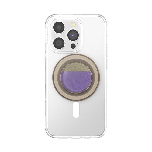 PopSockets Phone Grip for MagSafe, Magnetic Holder- Lavender - color: Lavender Stone, style: MagSafe