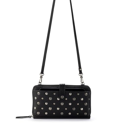The Sak Iris Smartphone Crossbody Purse - Small Women's Cellphone Bag & Wallet For Everyday- Convertible Wristlet With Zipper | Fits Most Smartphones, Card Slots & Zip Pocket, Detachable Wristlet & Crossbody Straps, Hands-Free for Travel & Errands - color