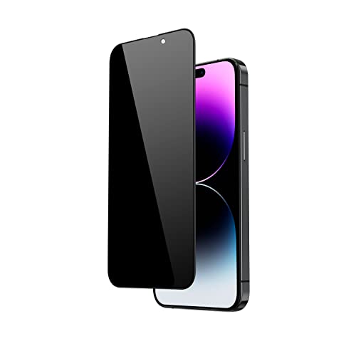 FLOLAB for iPhone 14 Pro Max Privacy Screen Protector is the Best iPhone Tempered Glass that Protects your Privacy - Durable, Smooth as Butter, and Easy to Install, Guaranteed. (Anti Dust)
