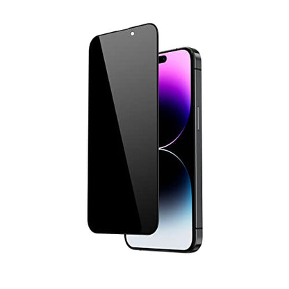 FLOLAB for iPhone 14 Pro Max Privacy Screen Protector is the Best iPhone Tempered Glass that Protects your Privacy - Durable, Smooth as Butter, and Easy to Install, Guaranteed. (Anti Dust)