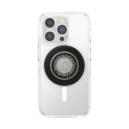 PopSockets Phone Grip for MagSafe, Magnetic Holder- Hammered Sun Black - color: Hammered Sun Black, style: MagSafe