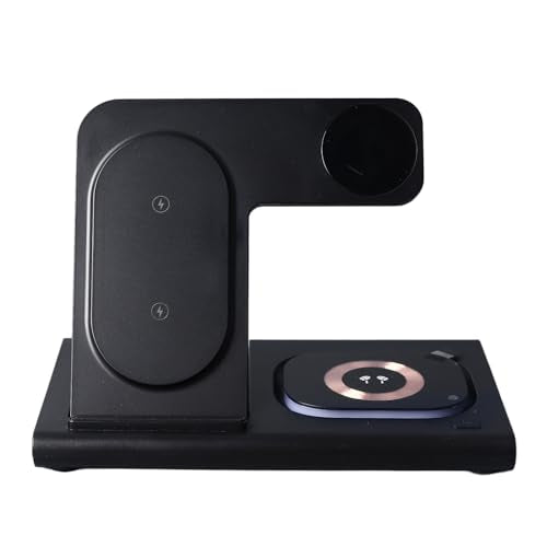 3 in 1 Wireless Charging Station 25W Fast Charger Stand for Smartphone Earbuds Smart Watch, Cell Phone Charging Station with Overcharge Protection, Lightweight Portable Multi (#1)