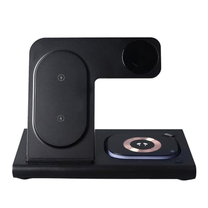 3 in 1 Wireless Charging Station 25W Fast Charger Stand for Smartphone Earbuds Smart Watch, Cell Phone Charging Station with Overcharge Protection, Lightweight Portable Multi (#1)