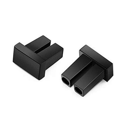 Dust Cover SFP SFP+ QSFP Fiber Optic Dust Caps, Suitable for Duplex LC,Black Silicone, 50pcs - size: For 50pcs, style: For SFP/SFP+