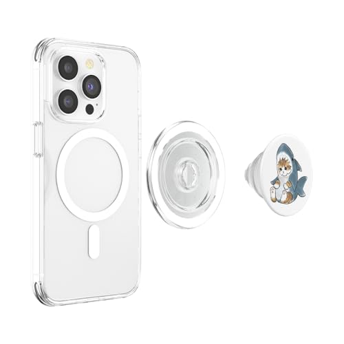 My cat is a Shark PopSockets PopGrip for MagSafe - style: Magnetic PopGrip