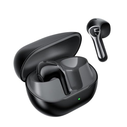 SoundPEATS Air6 HS LDAC Hi-Res Wireless Earbuds, Bluetooth 6.0, 13mm Driver - color: Black